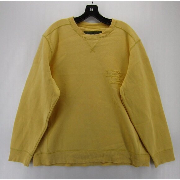 VINTAGE Eddie Bauer Sweater Large EB Logo Pullover Crewneck Y2K Knit - Picture 1 of 9